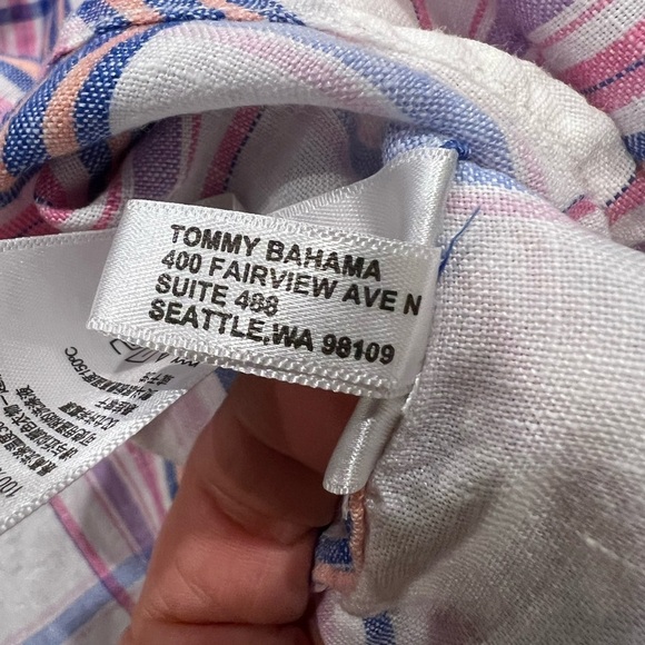 Women’s Tommy Bahama 100% Linen Long Sleeve Button Down Size Medium. - Picture 12 of 15
